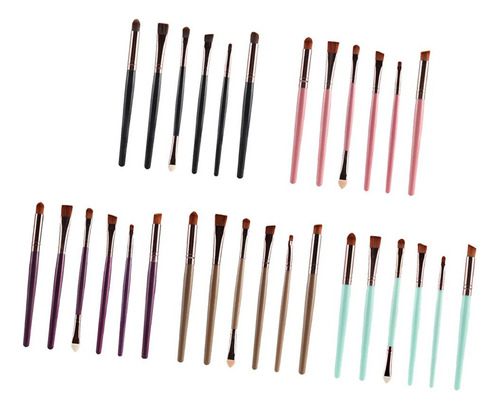 P Pinceles De Maquillaje De Ojos 2 Piezas