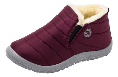 Botas De Mujer Zapatos Invierno Impermeable Nieve Plana