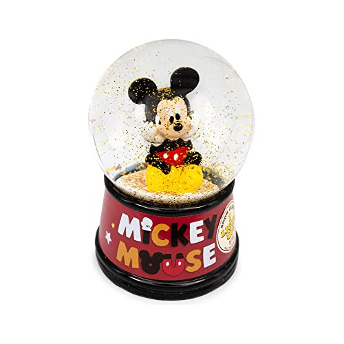 Globo De Nieve De Mickey Mouse De Disney Luz Y Purpurin...