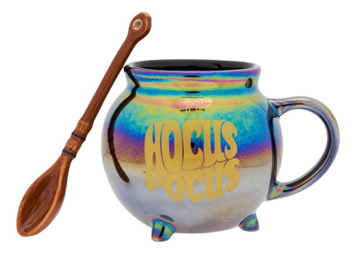 Taza Hocus Pocus Con Cuchara Disney Store Original