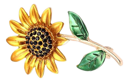 Broche A La Moda Para Mujeres Y Niñas, Suéteres Dorados Para