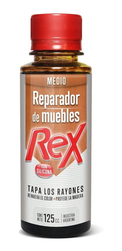 Reparador De Muebles Liquido Con Silicona Rex 125ml