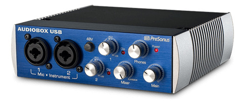 Interfaz de audio PreSonus AudioBox USB USB blue