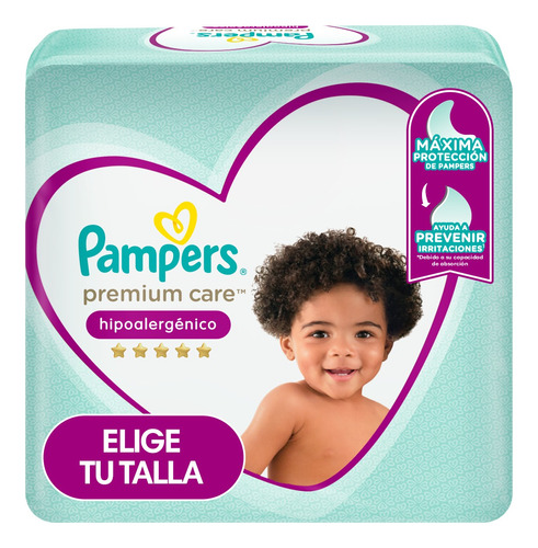 1 Paquete Pañales Pampers Premium Care Todas Las Tallas