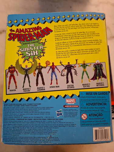 Figuras Coleccionables The Sinister Six Spiderman New Fpx