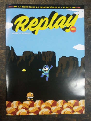 Replay Nº 18 * Videojuegos 8 Y 16 Bits * Revista *