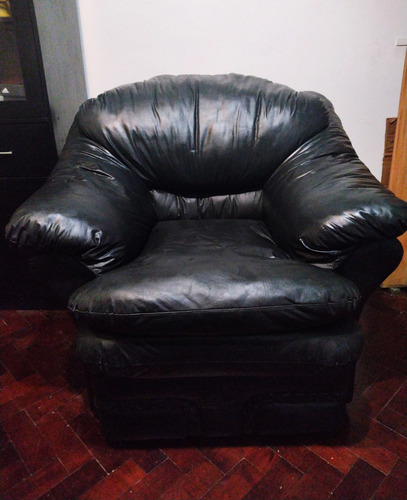 Sillón 1 Cuerpo. Cuero Ecológico, Muy Cómodo