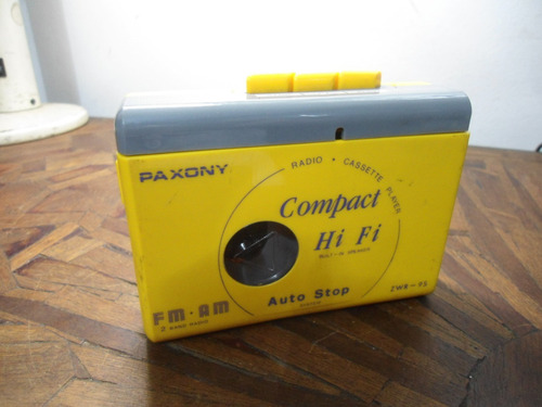 Walkman Paxony Zwr-95 - No Estado