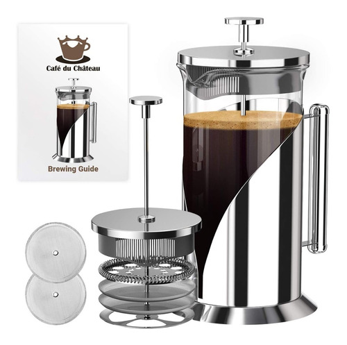  Cafe Du Chateau - Cafetera Grado 304 French Press