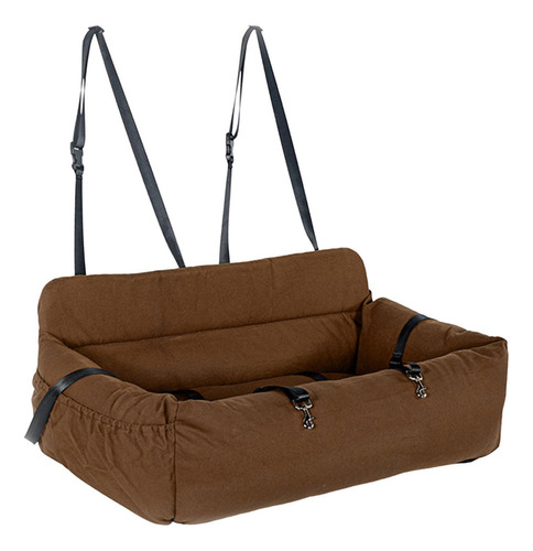 Asiento Elevador Para Perros, Cama Portador Marron Oscuro