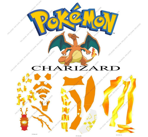 Pokemon Charizard Papercraft Pdf