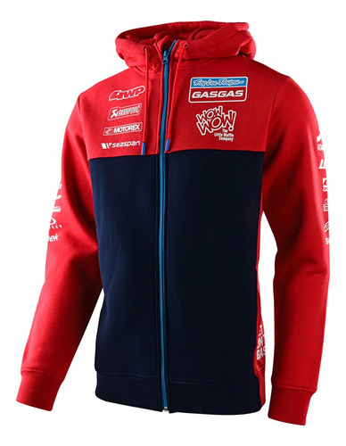 Campera Algodon Troy Lee Gas Gas Team Zip Up Hoodie Marelli®