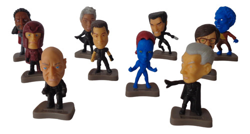 10/10 Muñequitos X Men Colección Completa En Bolsita (Usado)