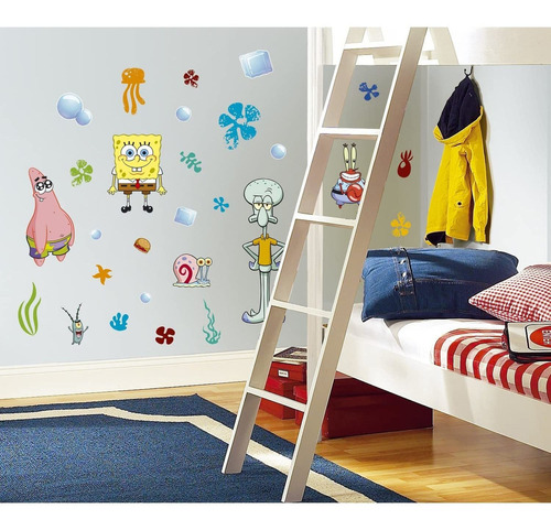 Vinilo Decorativo Pared [02wrgymm] Bob Esponja