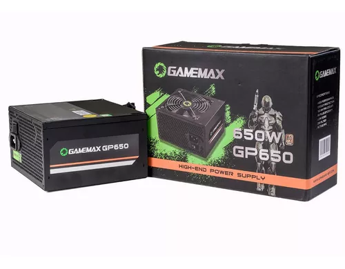 Fonte Gamer ATX 400W Gamemax PFC Ativo, 80 Plus Bronze, GP400A