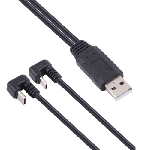 Cabo Usb C/type-c Macho Em Forma De U+cabo Micro Usb Macho P