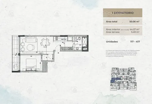 Venta Apartamento 1 Dormitorio Mood 32, Playa Mansa - Punta Del Este