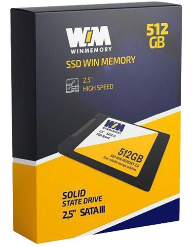 Ssd 512gb Win Memory Sata 2,5 Swr512g