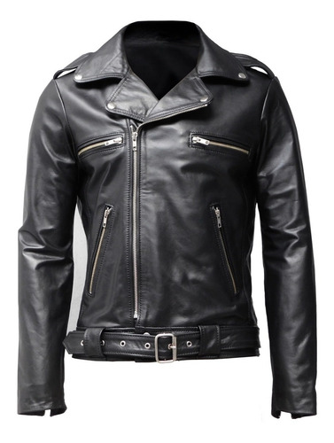 Campera Motoquera Negan Cuero Vacuno Liam Leather