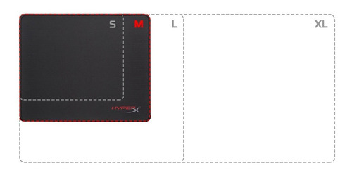 Imagen 5 de 5 de Mousepad Gamer Tela Hyperx Fury S Pro Medium 36x30 Xg!
