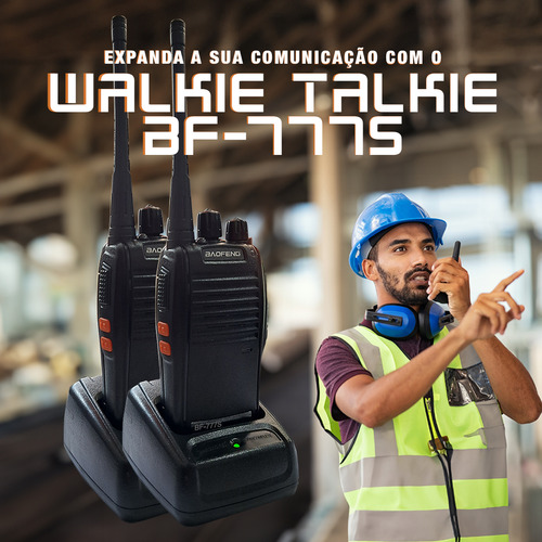 Rádio Ht Baofeng Bf-777s Dual Band Vhf/uhf Longo Alcance