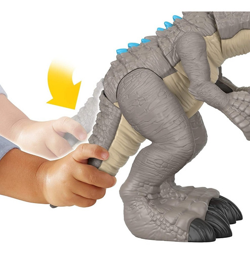 Imagen 3 de 6 de Dinosaurio Indominus Rex Imaginex, Jurassic World, Mattel