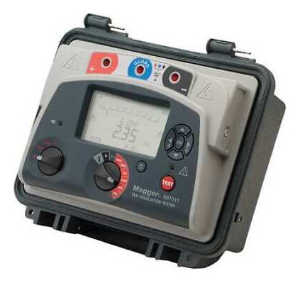 Megger Mit515 Ac And Battery Megohmmeter,5000vdc Tth