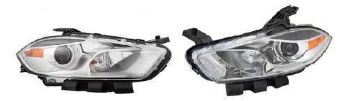 Par Faros Dodge Dart 2013-2014-2015-2016 Fondo Negro Bsj