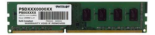 Memória RAM Signature  4GB 1 Patriot PSD34G16002