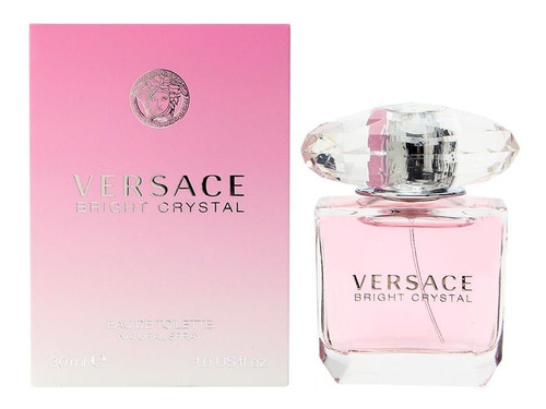 Aerosol Bright Crystal De Versace, 1.0 Oz, Nuevo En Caja Par