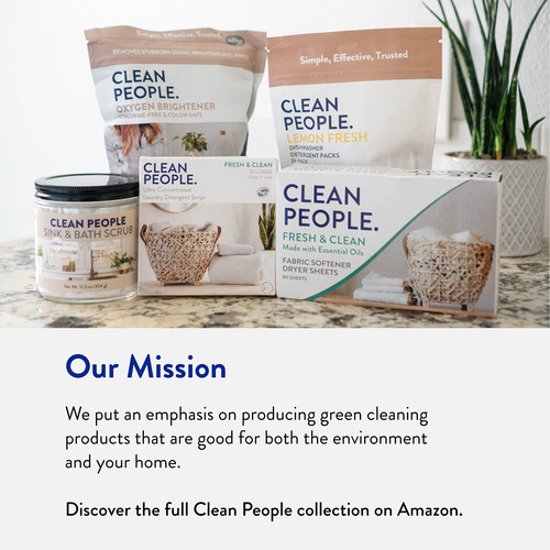 Sábanas Suavizantes The Clean People Spring, 120 Hojas