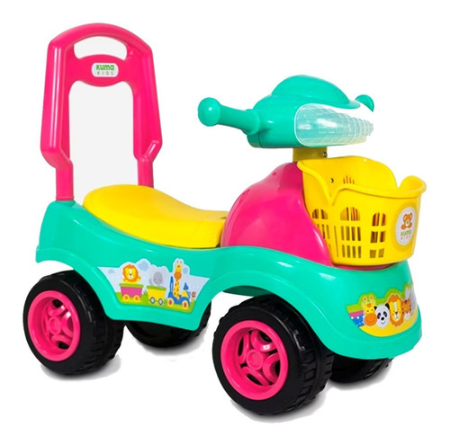 Triciclo Cuatriciclo Kuma Kids Jungle Nena - Racer Bikes