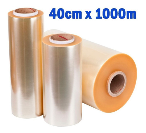 Imagem 5 de 5 de Rolo Bobina Plastico De Filme Pvc 40cm X 1000 Metros