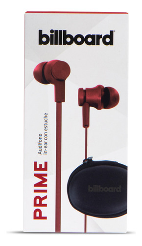 Audífonos Billboard Prime / In Ear / Plug 3.5 Mm / Vino O