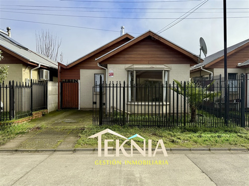 Casa 2 Dormitorios Muy Buen Estado Sta María Labranza Temuco