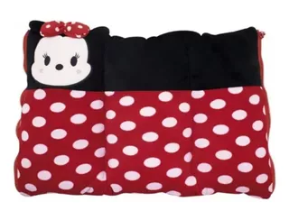 Almofada Travesseiro Disney Minnie Tsum Tsum 31x48 Cm Cor Vermelho