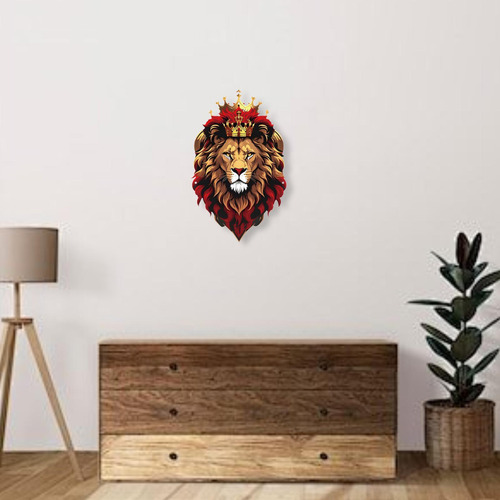 Decoración De Pared Con Cabeza De León, Decoración De