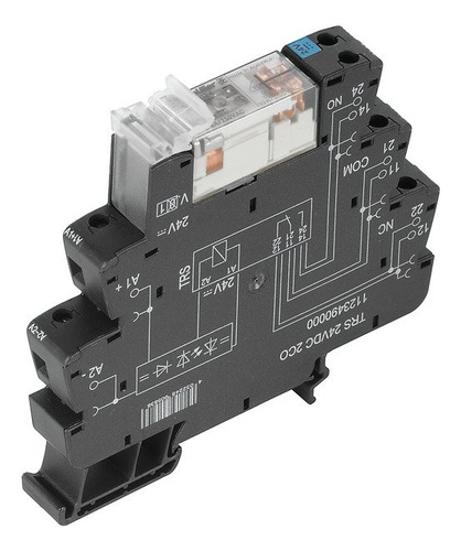 Acoplador de relé Weidmüller Conexel Trs 24vdc 2co
