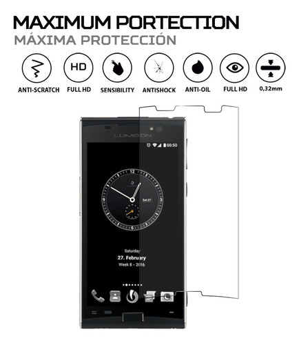 Protector Mica Pantalla Para Lumigon T3