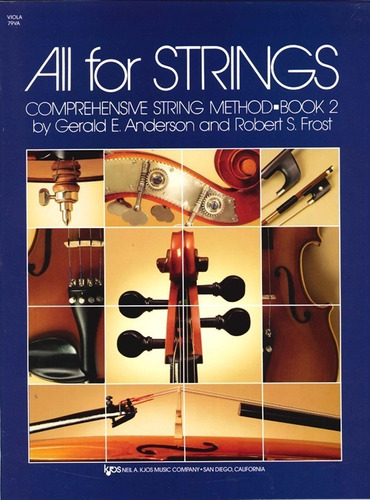 Método Para Viola - All For Strings Libro 2 - Inglés