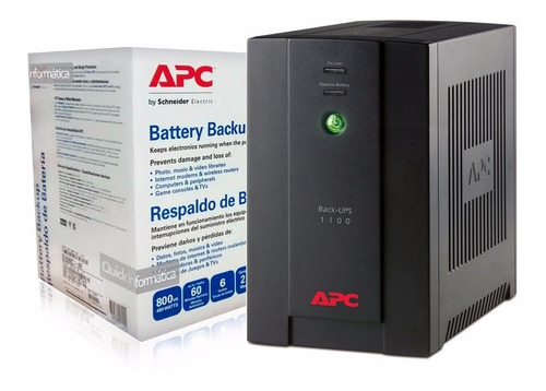 Ups Apc Bx1100ci 1100va C/ Estabilizador P/ Pc Gtia 2 Años B