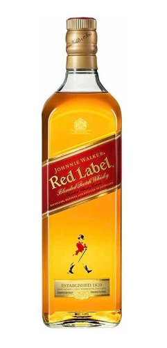 Whisky Johnnie Walker Red Label / Etiqueta Roja 1 L *