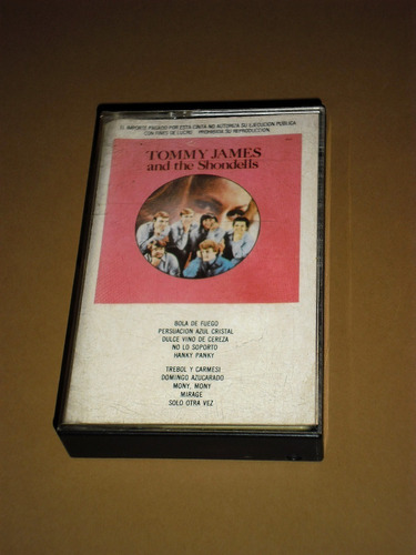 Tommy James & The Shondells Audio Cassette Kct Tape