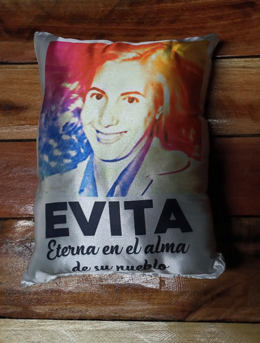 Imagen 4 de 5 de Oferta Preestampados Almohadones Cód.151 Evita Eva Perón