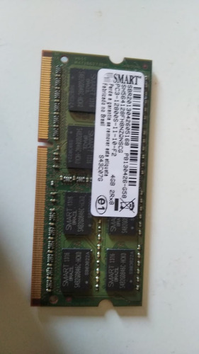 Imagem 1 de 2 de Memória Ram 4gb 1x4gb Smart Sh564128fh8nzqnscg Usada