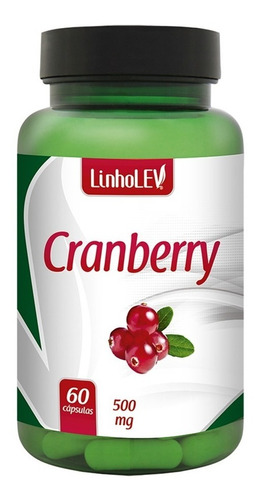 Cranberry 400mg 60 Cápsulas - Linho Lev Infecção Urinária