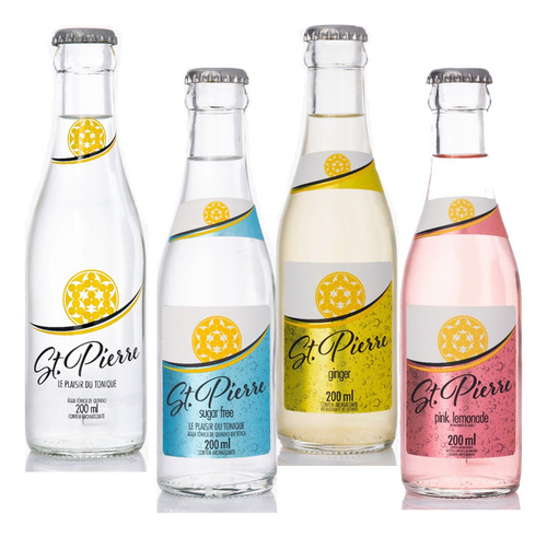 Imagem 3 de 4 de 24x Tônica St. Pierre Sugar Free Long Neck 200ml
