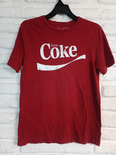 Polera Coke Coca Cola Original Talla S Perfecto Estado Usada