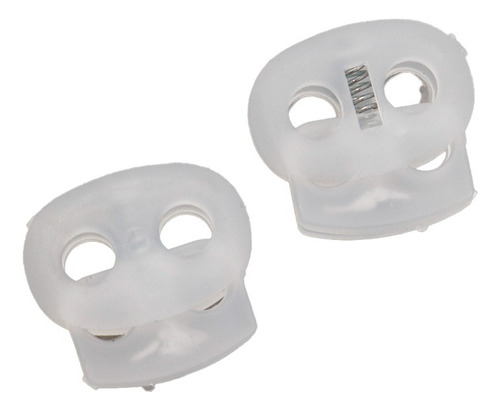 Tancas Doble Agujero Grandes 24mm Snaps X 200 Un Cordones 029 Transparente