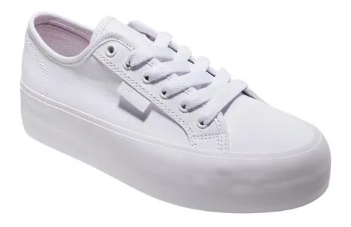 ZAPATILLA PLATAFORMA BLANCA 23242 - Gotta Chile